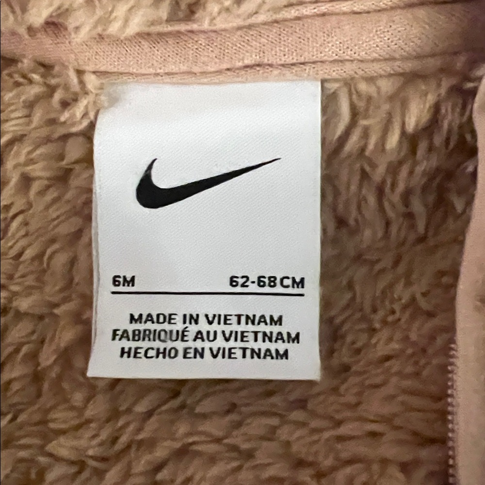 Nike Tan Fleece Infant Bunting - Picture 3 of 3